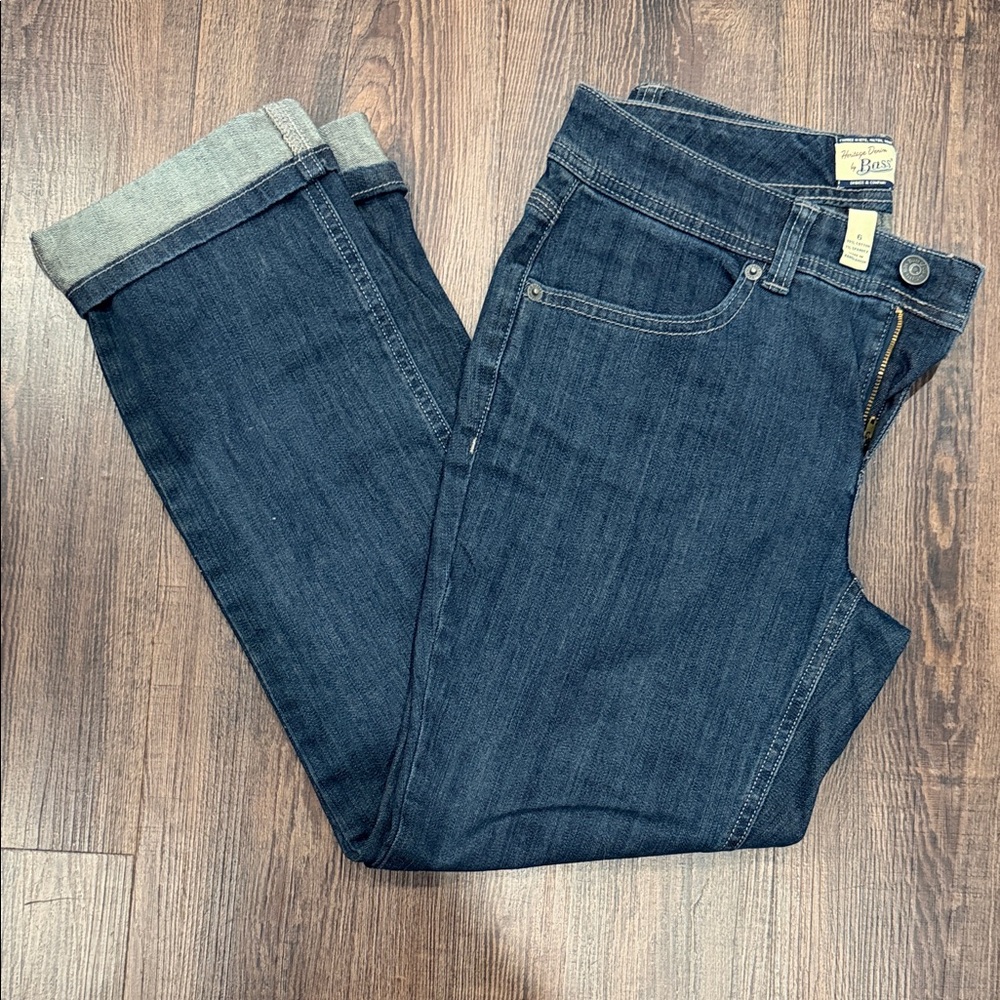 Bass Indigo Straight Leg Jeans